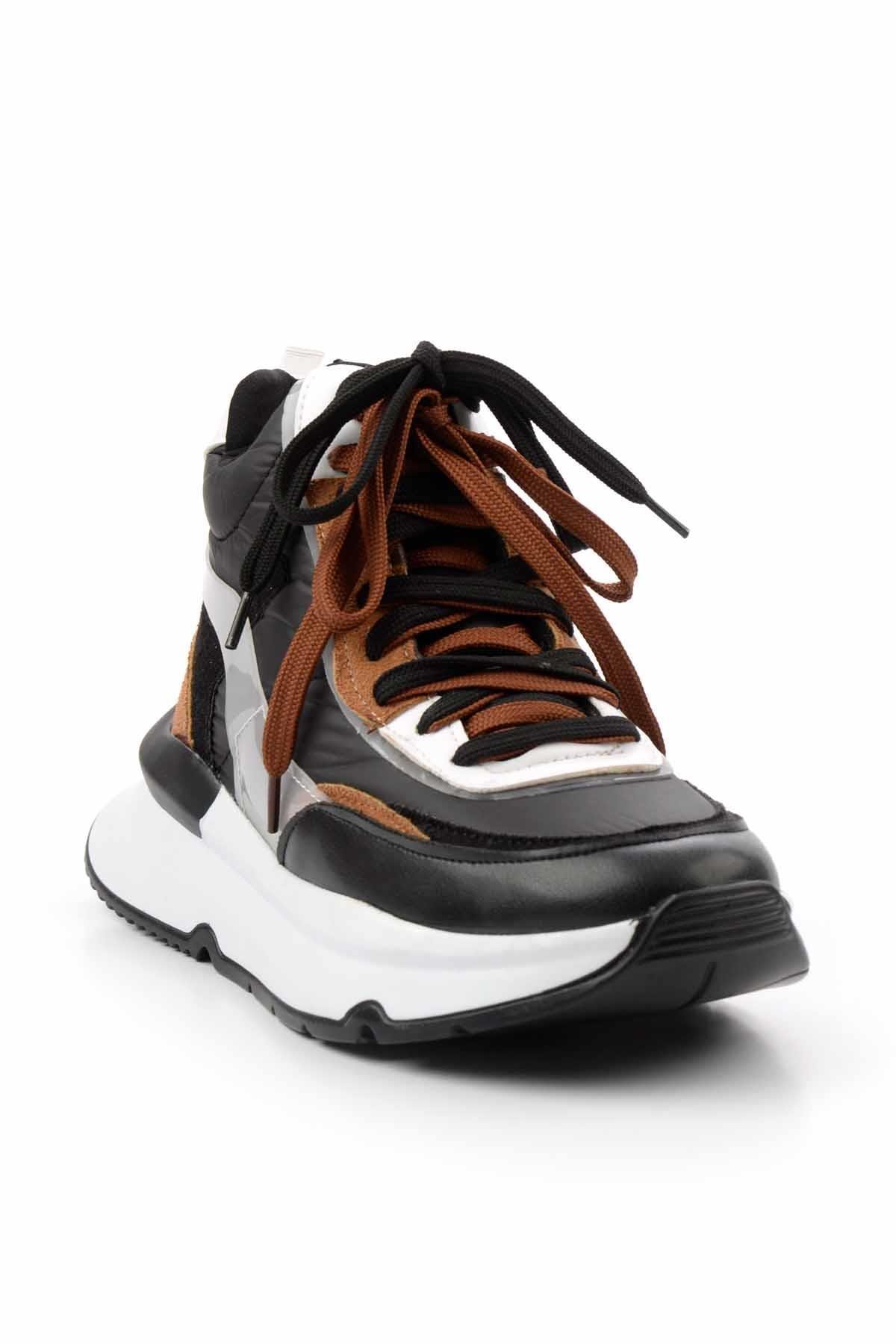 Siyah Taba  Kadın Sneaker K01991116067