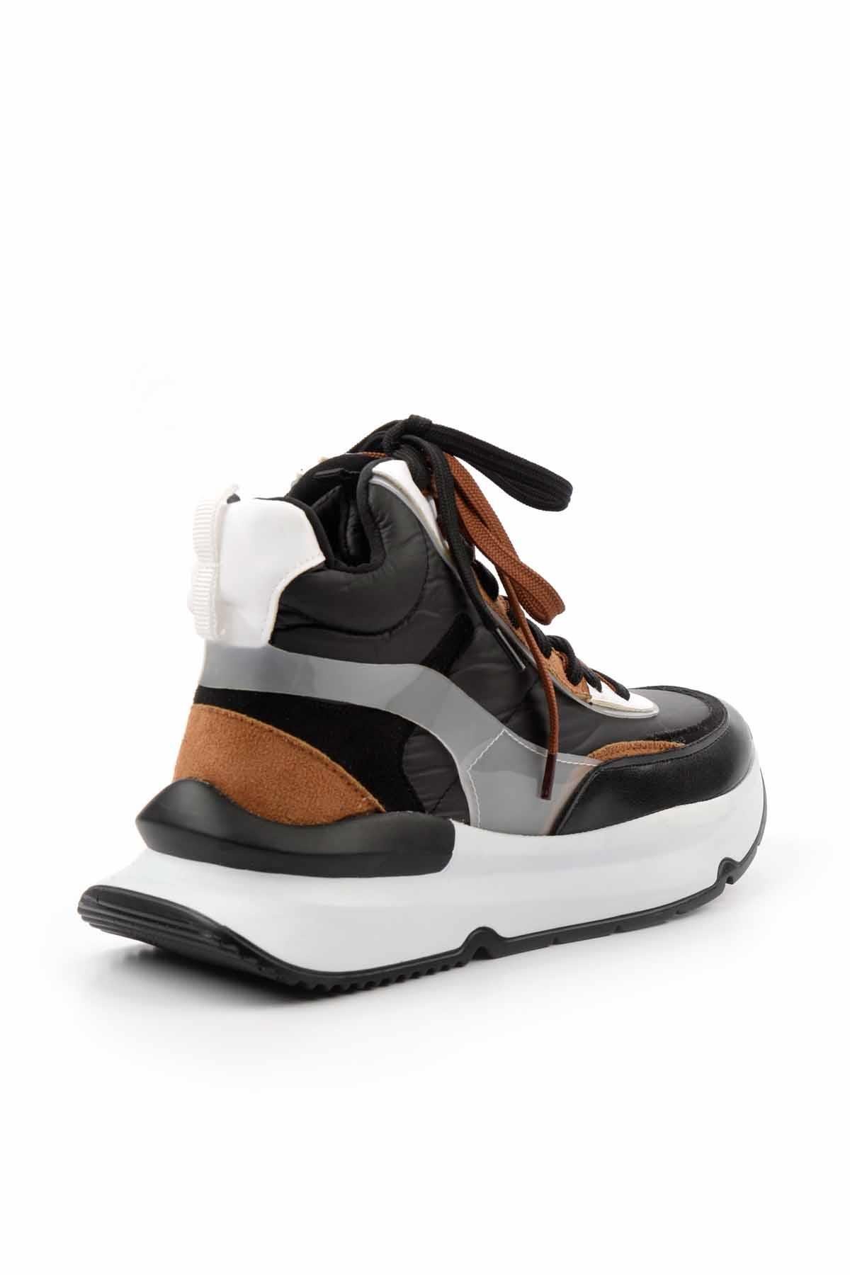 Siyah Taba  Kadın Sneaker K01991116067