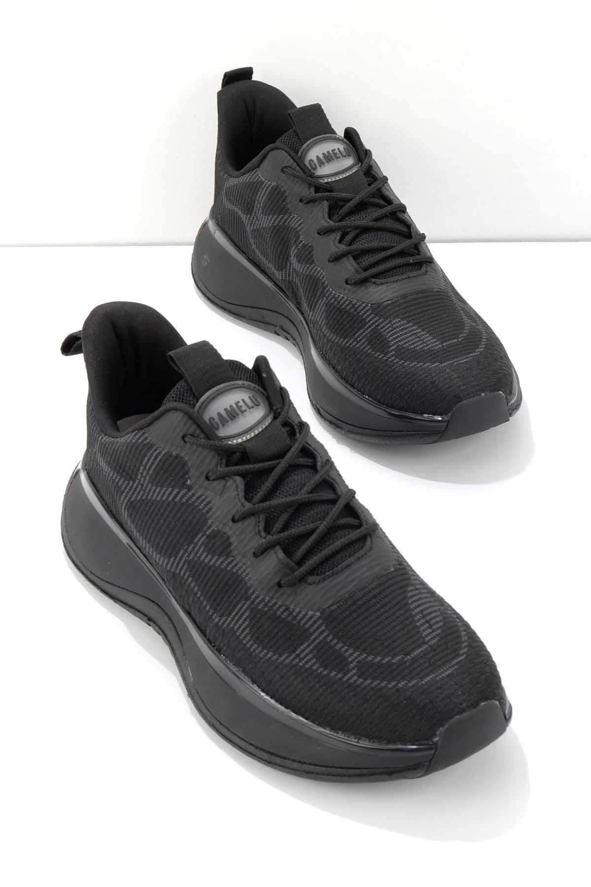 Siyah Triko  Erkek Sneaker E01175523082