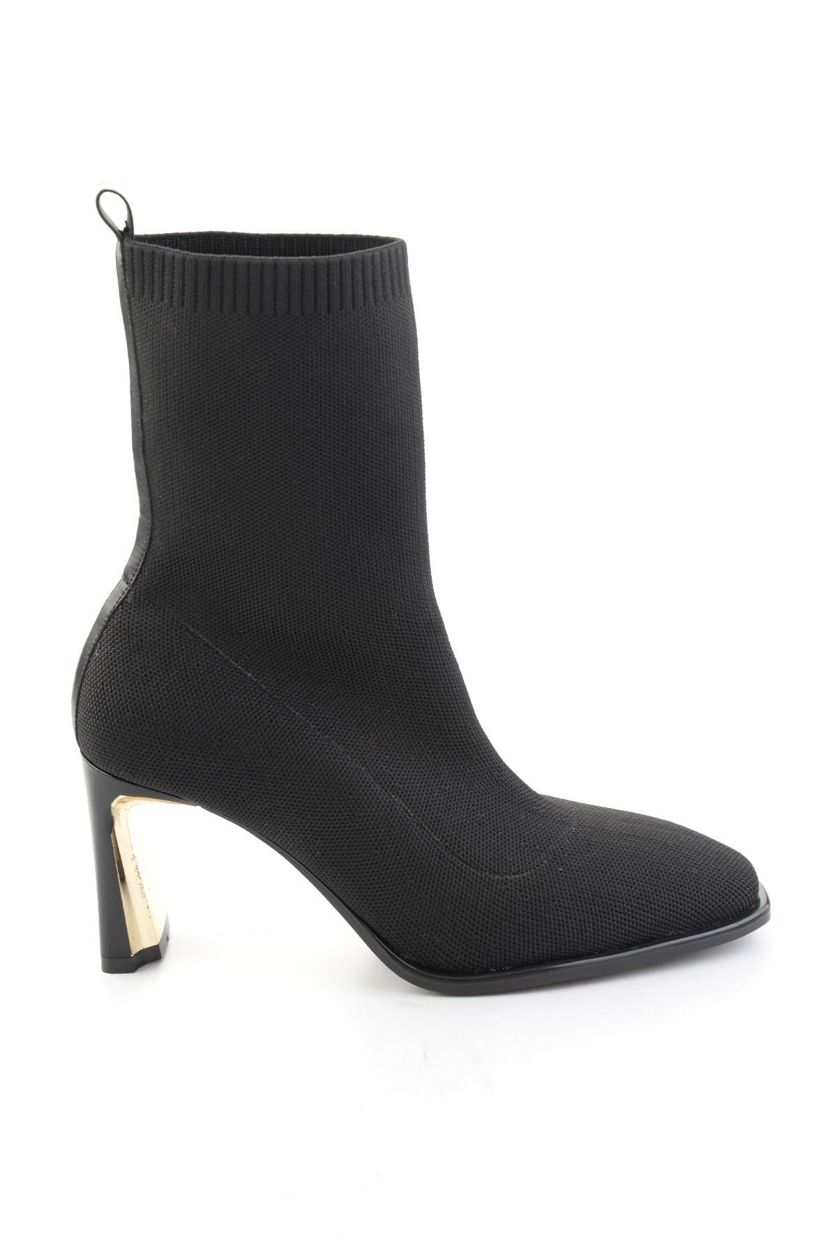Siyah Triko  Kadın Bot & Bootie K02565010282