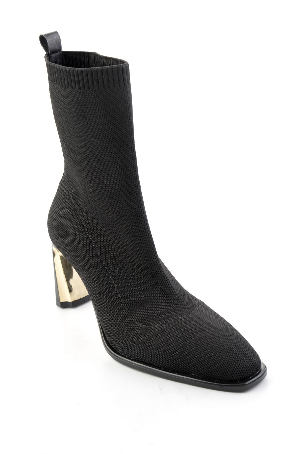 Siyah Triko  Kadın Bot & Bootie K02565010282