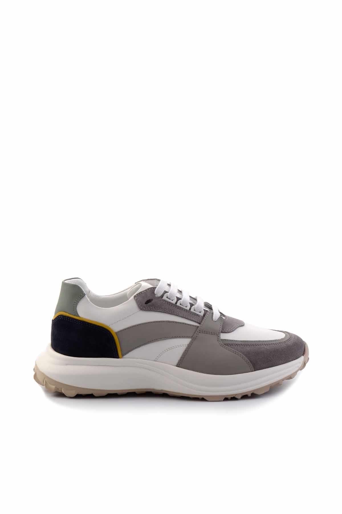 Smog Gri Leather Erkek Sneaker E01901289102