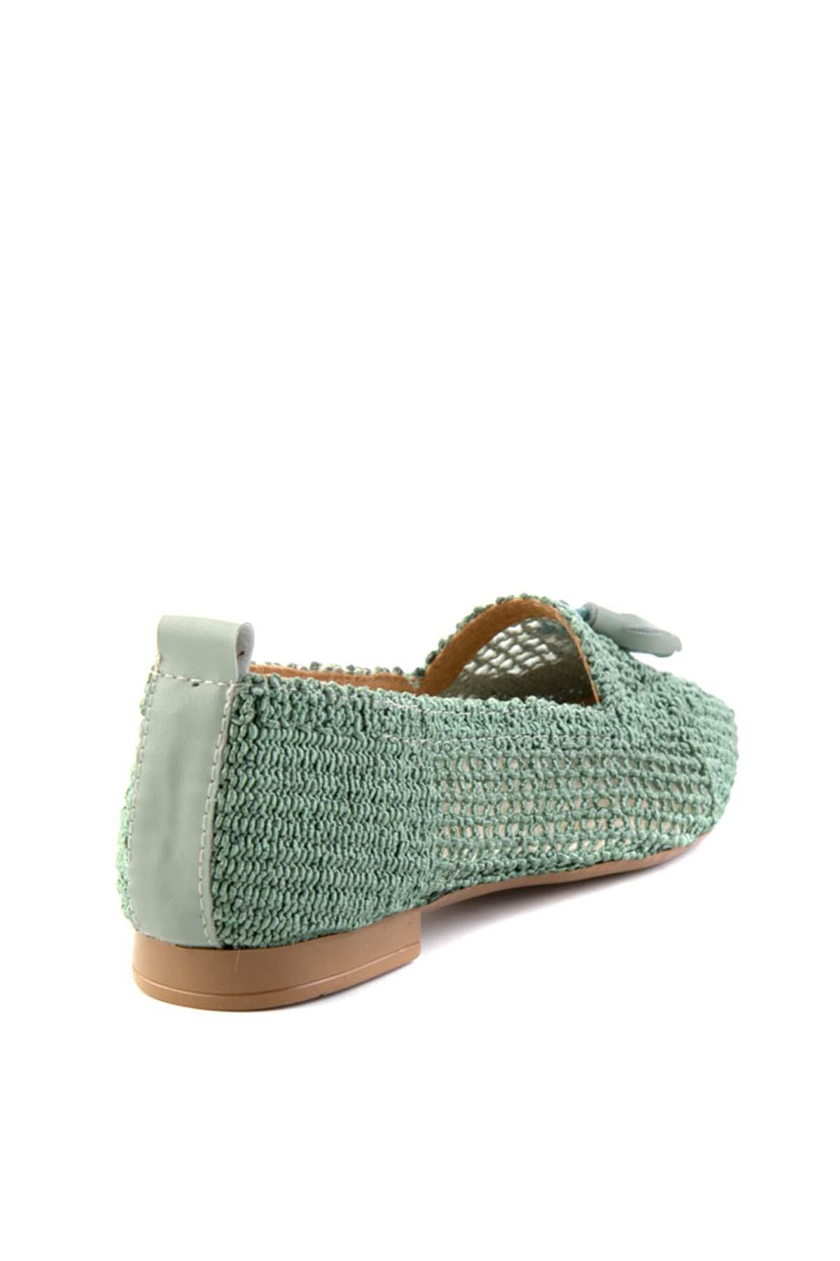 Su Yeşili  Kadın Espadril K01885010016