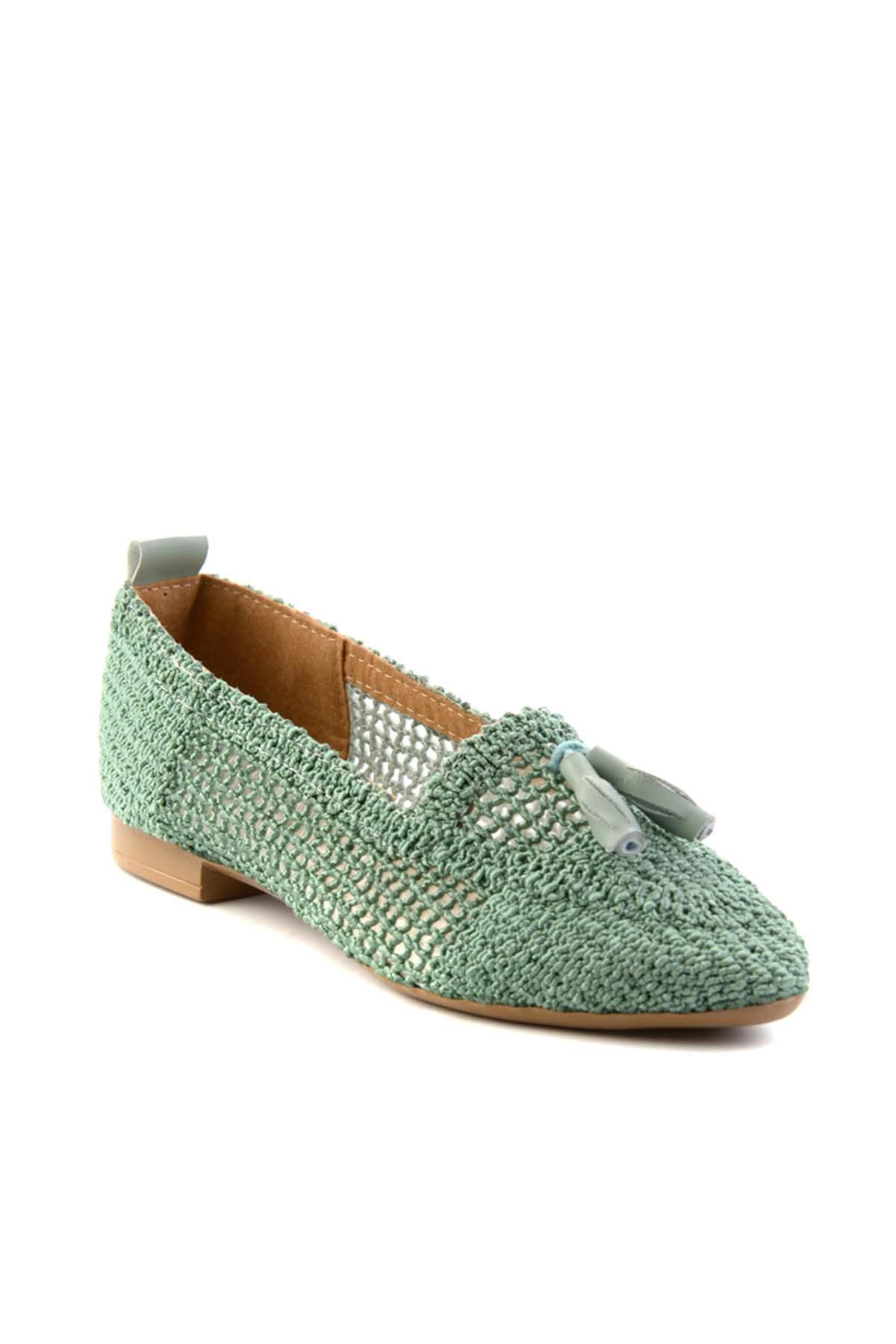 Su Yeşili  Kadın Espadril K01885010016