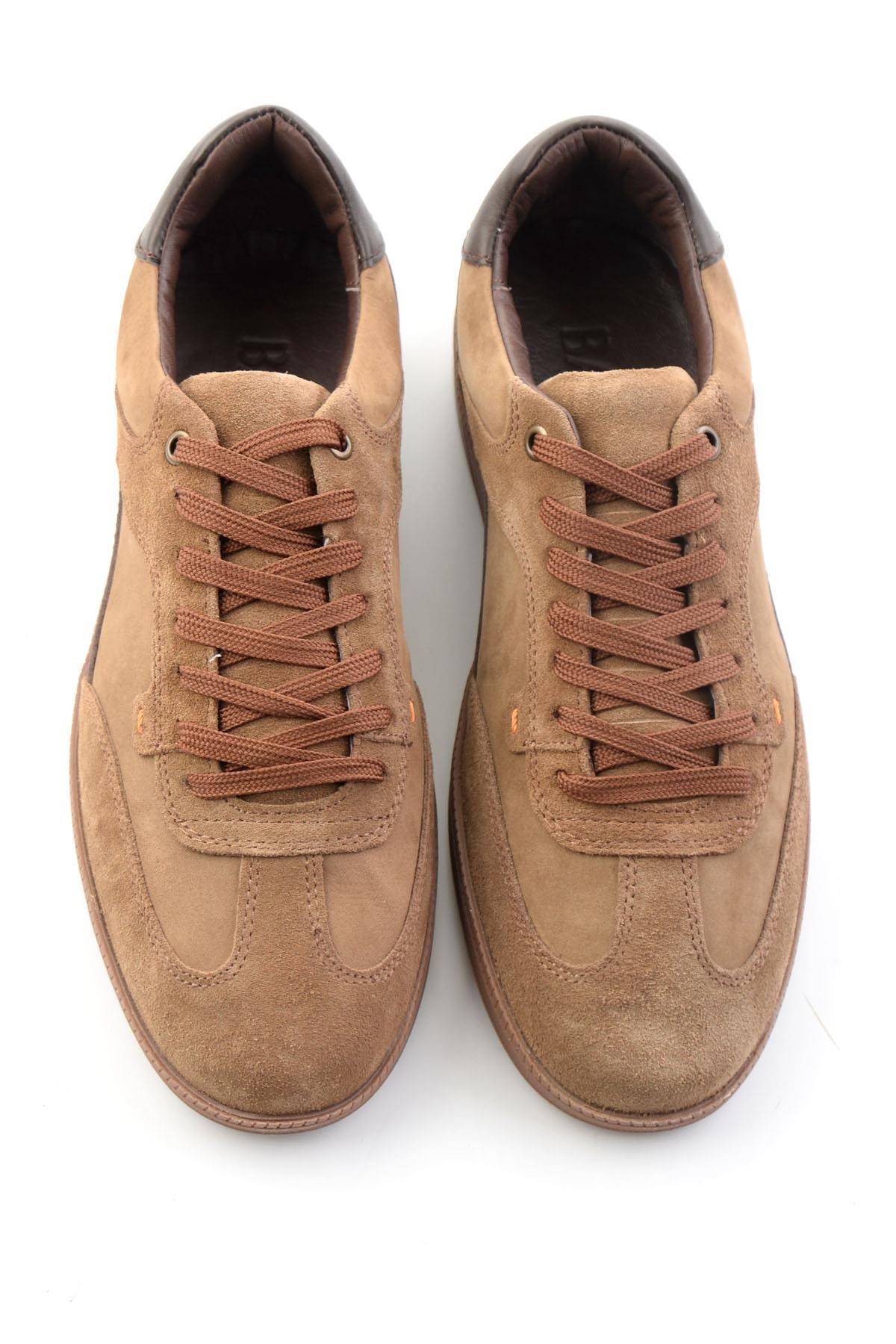 Sugharo Süet Hakiki Deri Erkek Sneaker E01789045002