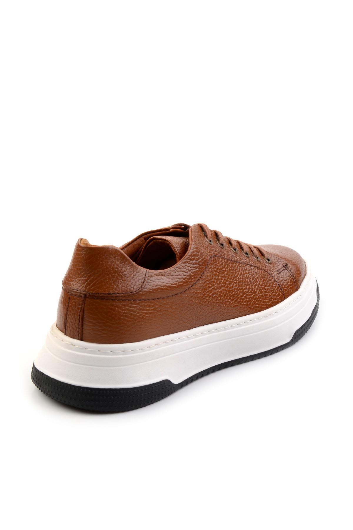 Taba Floter Hakiki Deri Erkek Sneaker E01401097940