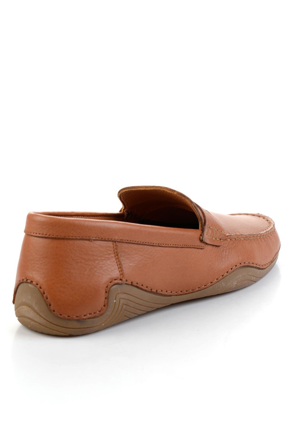 Taba Hakiki Deri Erkek Loafer Ayakkabı E01547008143