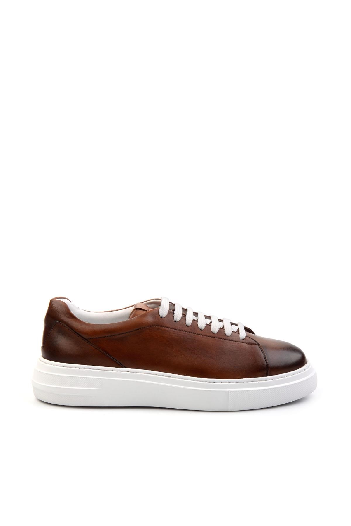 Taba Hakiki Deri Erkek Sneaker E01083016803