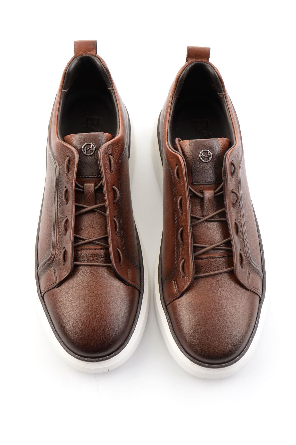 Taba Hakiki Deri Erkek Sneaker E01398028043