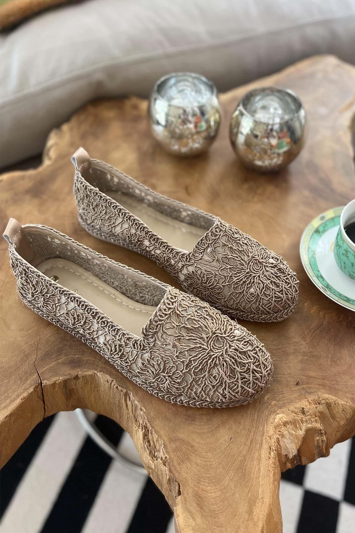 Taba  Kadın Espadril K01578040216