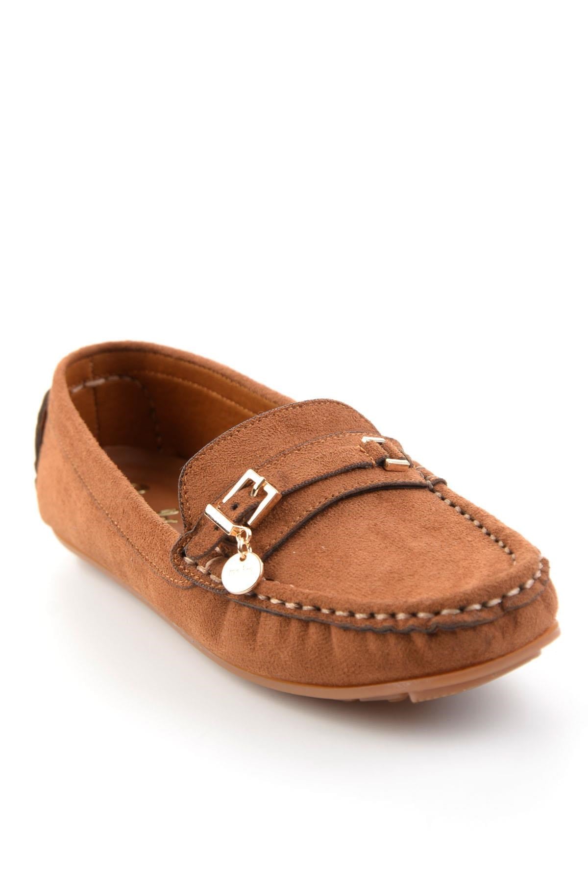 Taba  Kadın Loafer Ayakkabı K01309000772