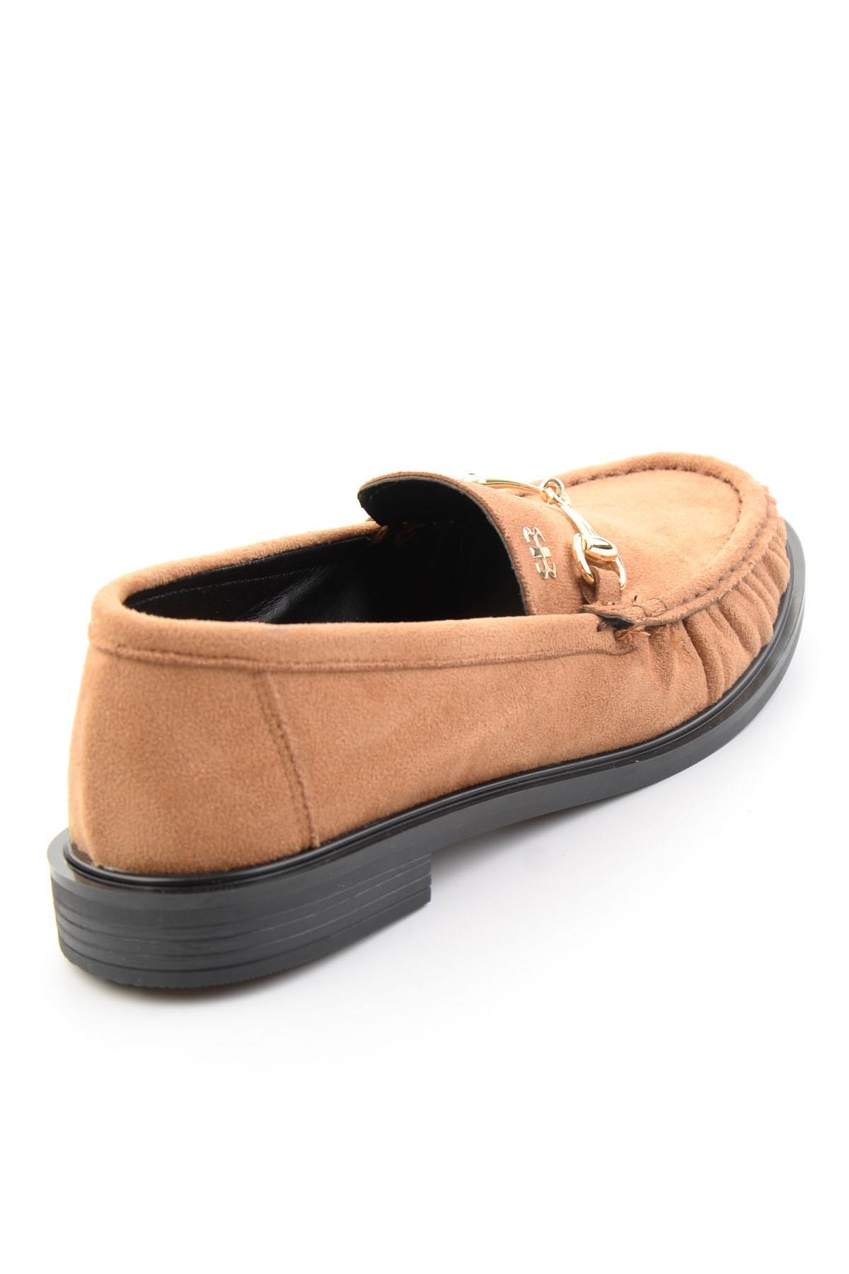 Taba  Kadın Loafer Ayakkabı K01503520972
