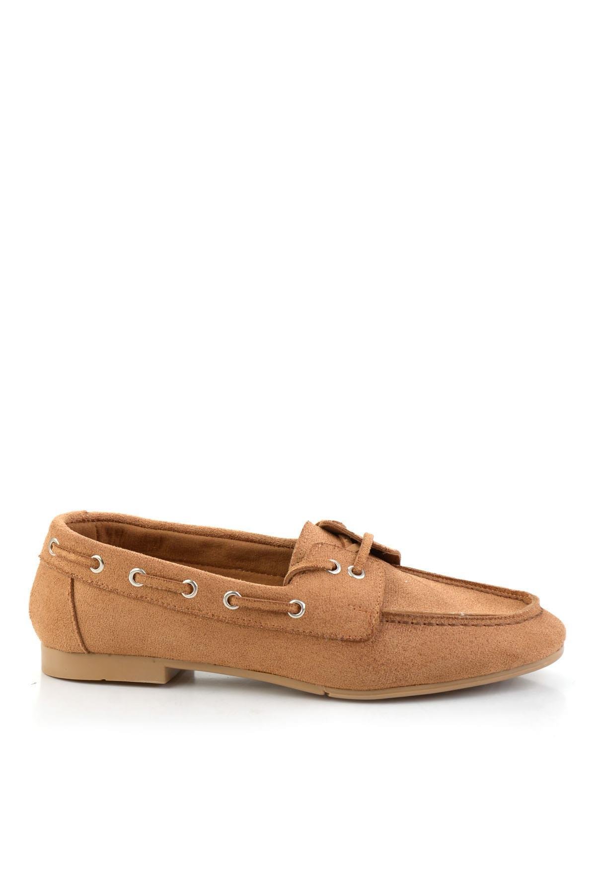 Taba  Kadın Loafer Ayakkabı K01503727572