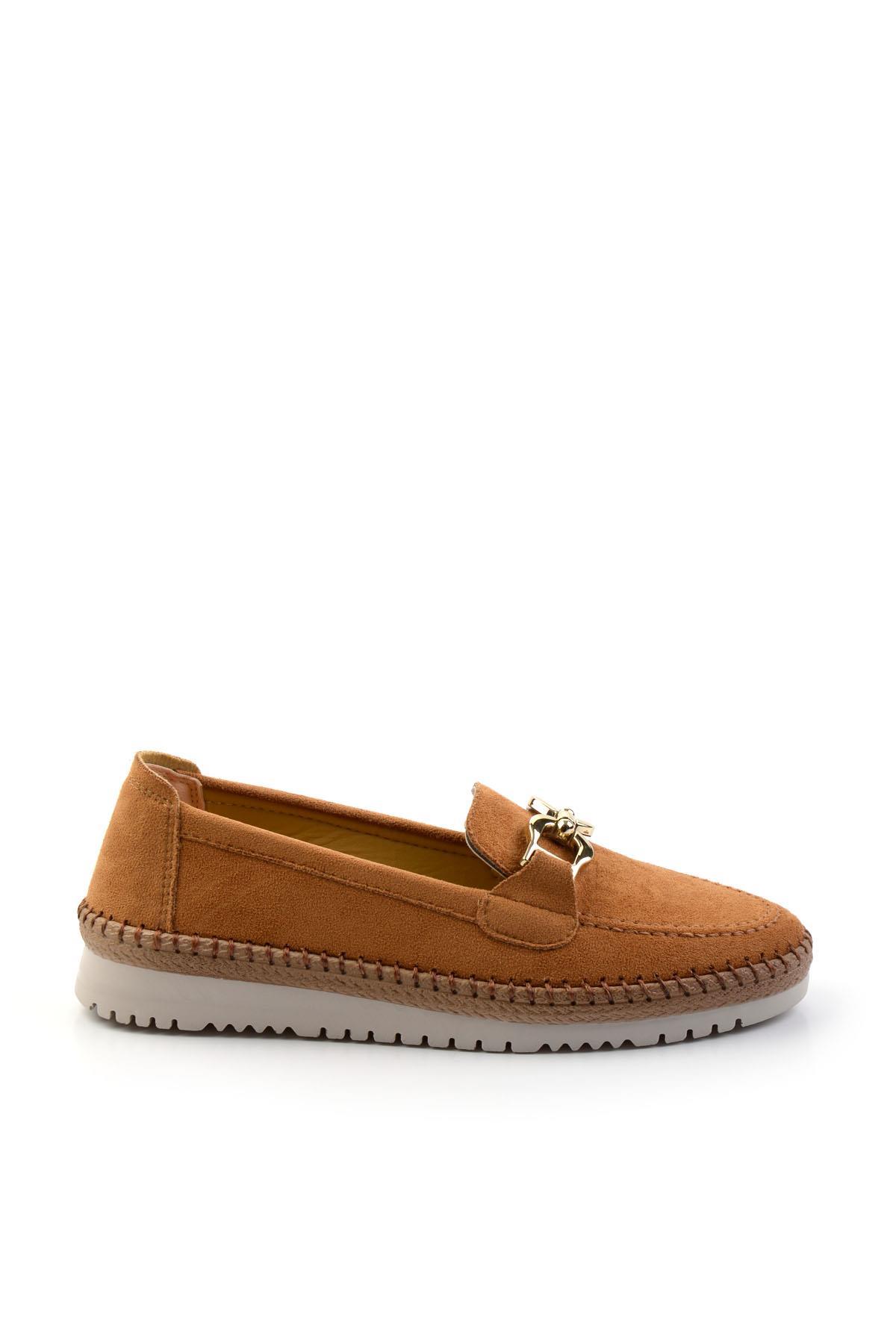 Taba  Kadın Loafer Ayakkabı K01536201002