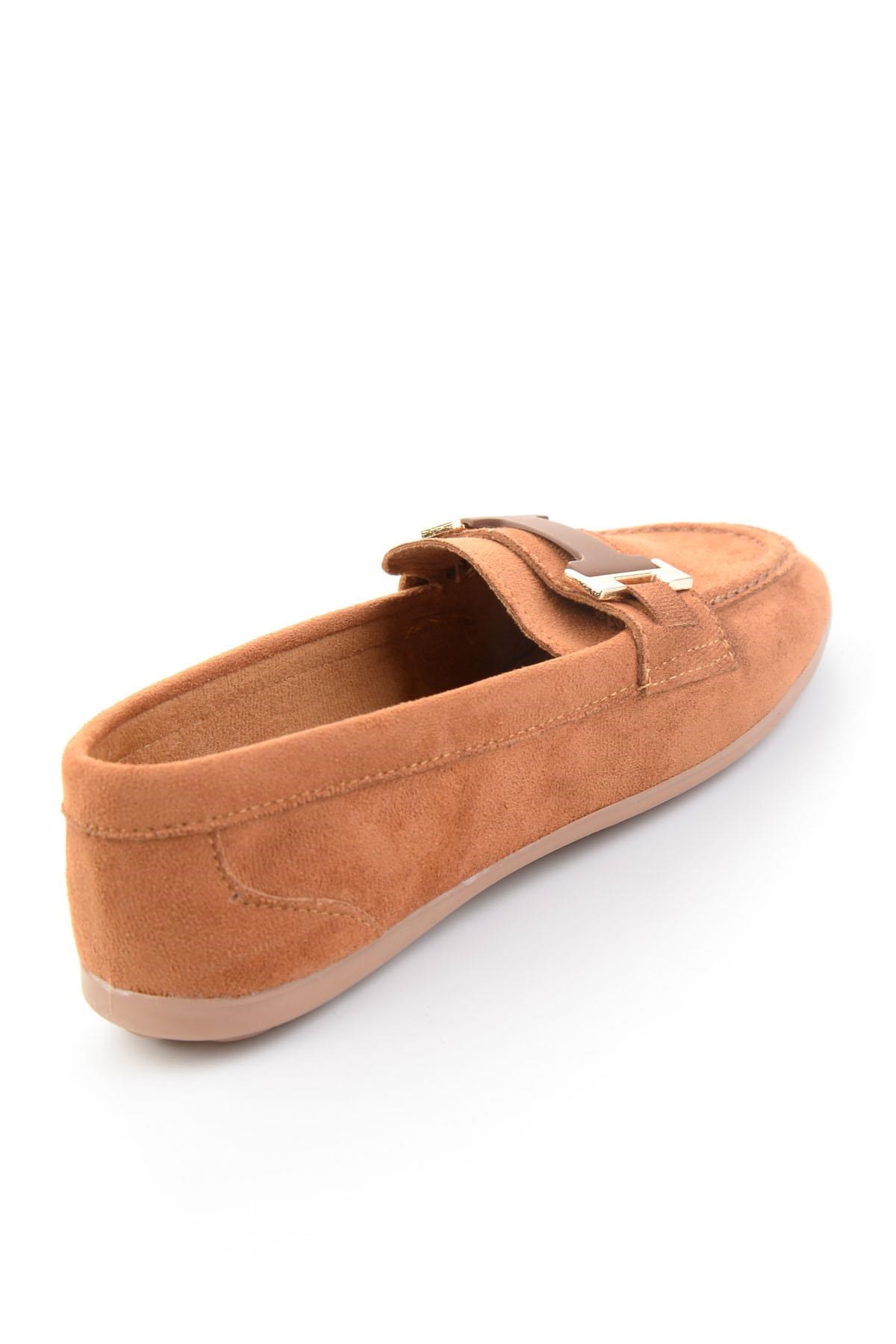 Taba  Kadın Loafer Ayakkabı K01542380672