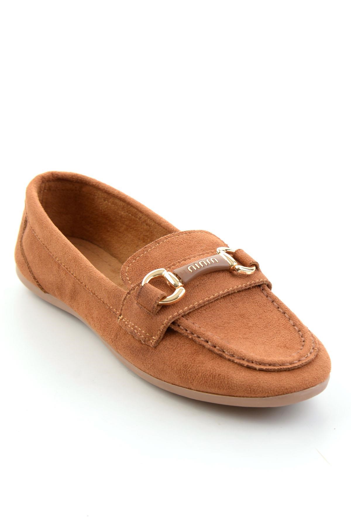 Taba  Kadın Loafer Ayakkabı K01542380772