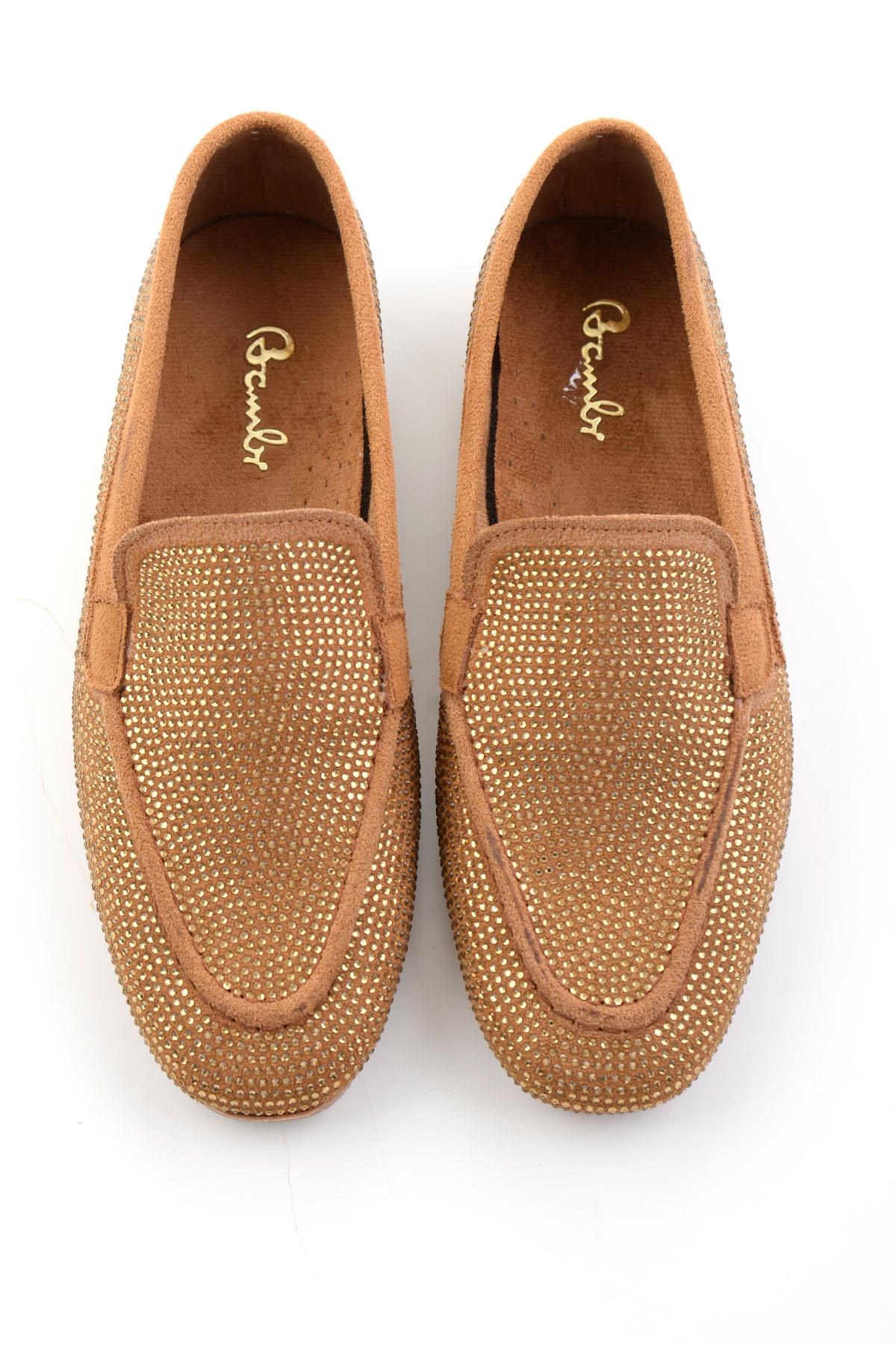 Taba  Kadın Loafer Ayakkabı K01671058087
