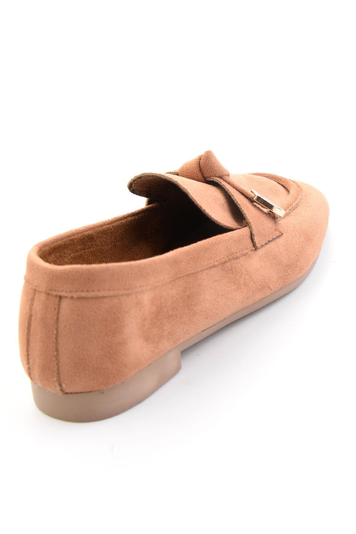 Taba  Kadın Loafer Ayakkabı K01688011572