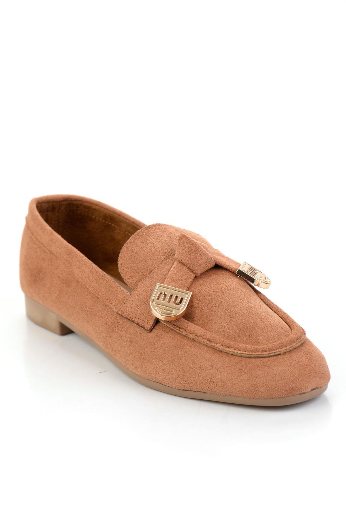 Taba  Kadın Loafer Ayakkabı K01688011572