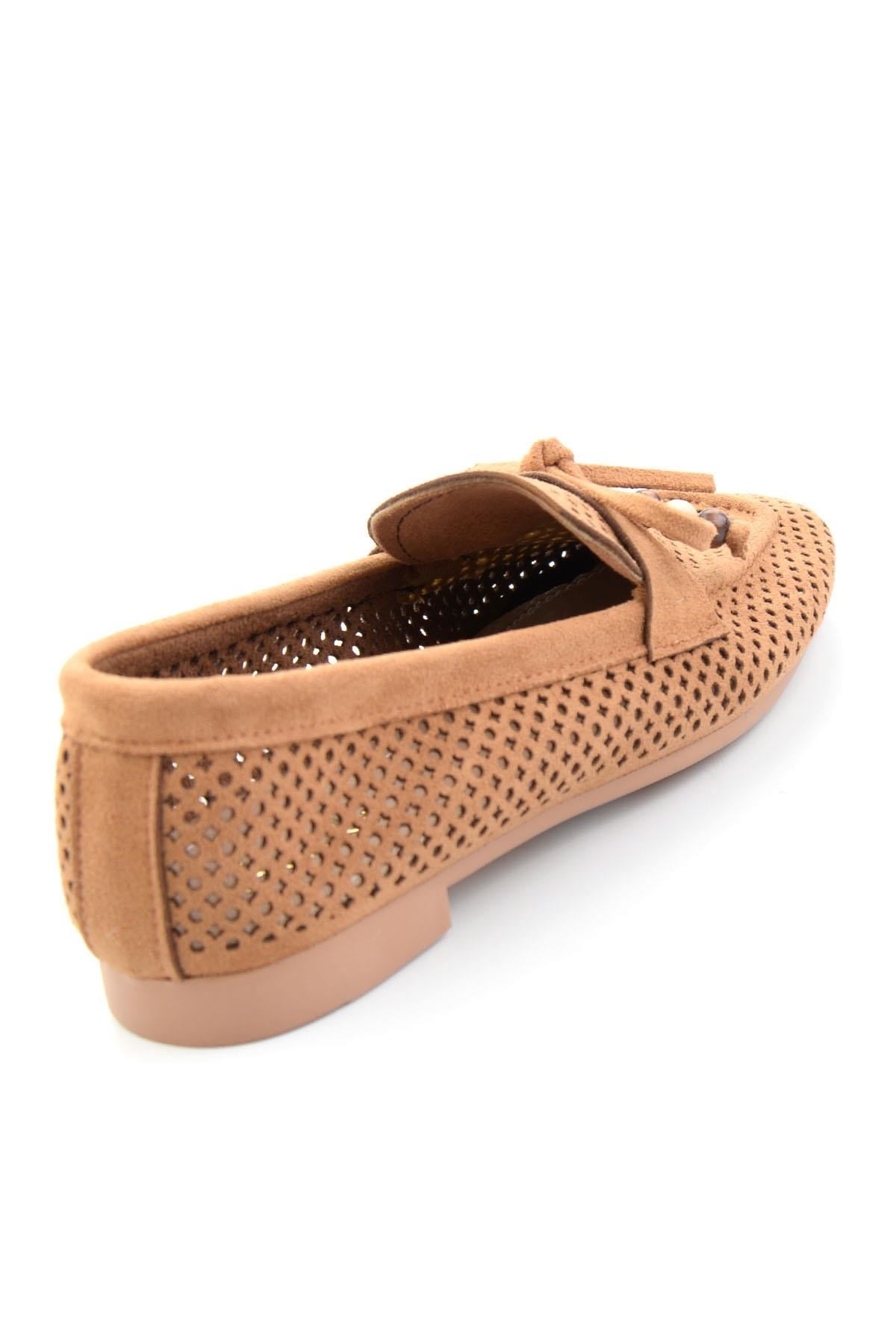 Taba  Kadın Loafer Ayakkabı K01688012772