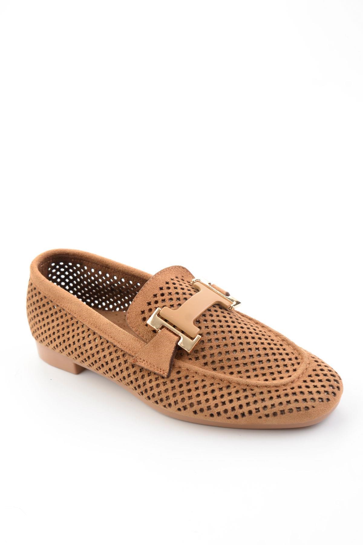 Taba  Kadın Loafer Ayakkabı K01688012872