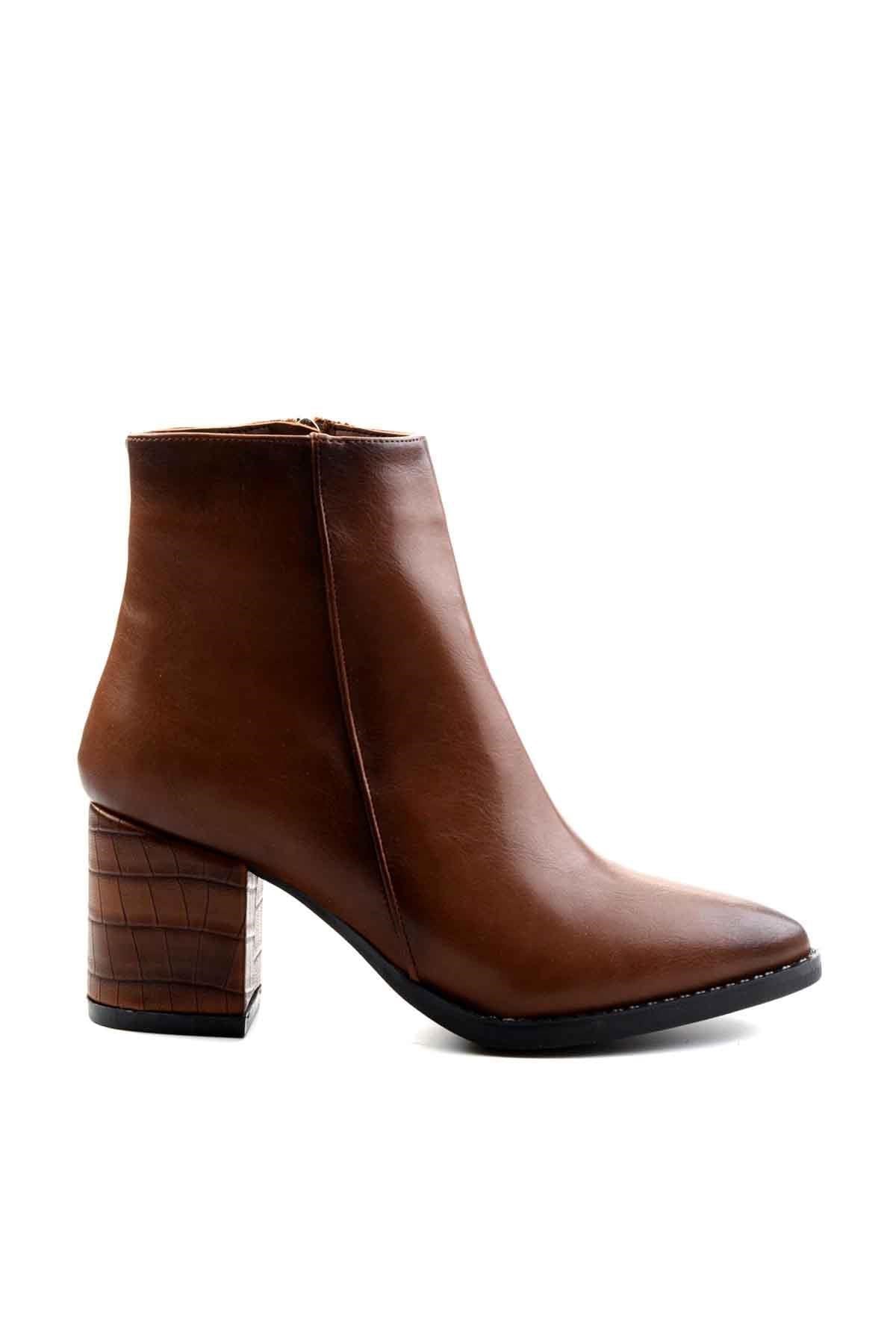 Taba Kroko  Kadın Bot & Bootie