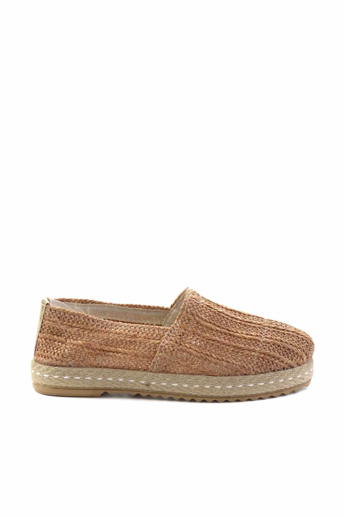 Taba Örgü  Kadın Espadril K01534125116