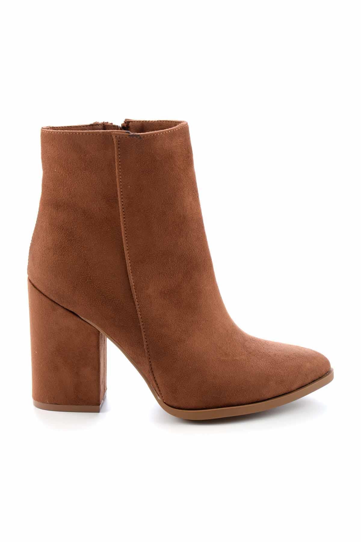 Taba Süet  Kadın Bot & Bootie K02527200502