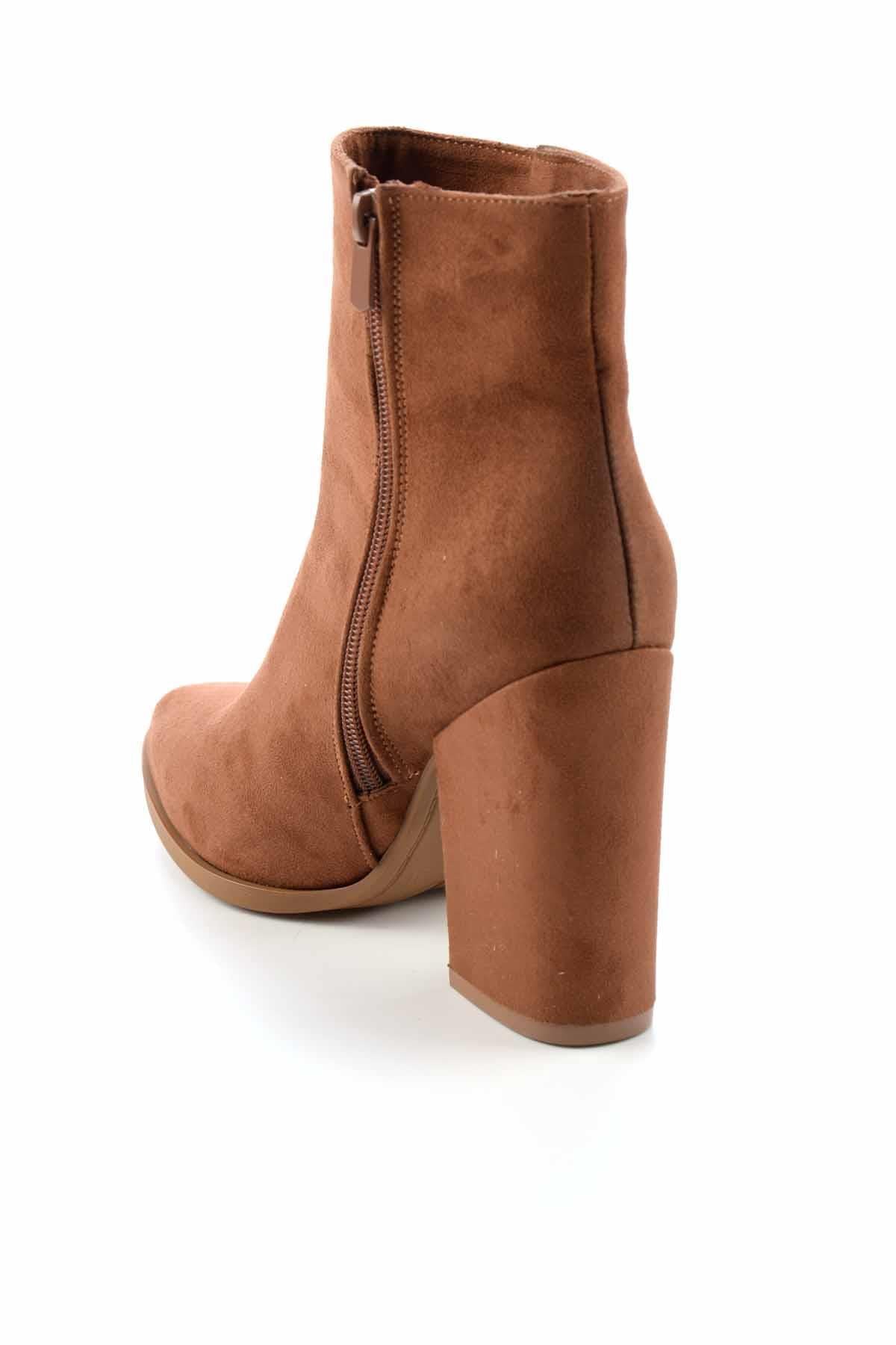 Taba Süet  Kadın Bot & Bootie K02527200502