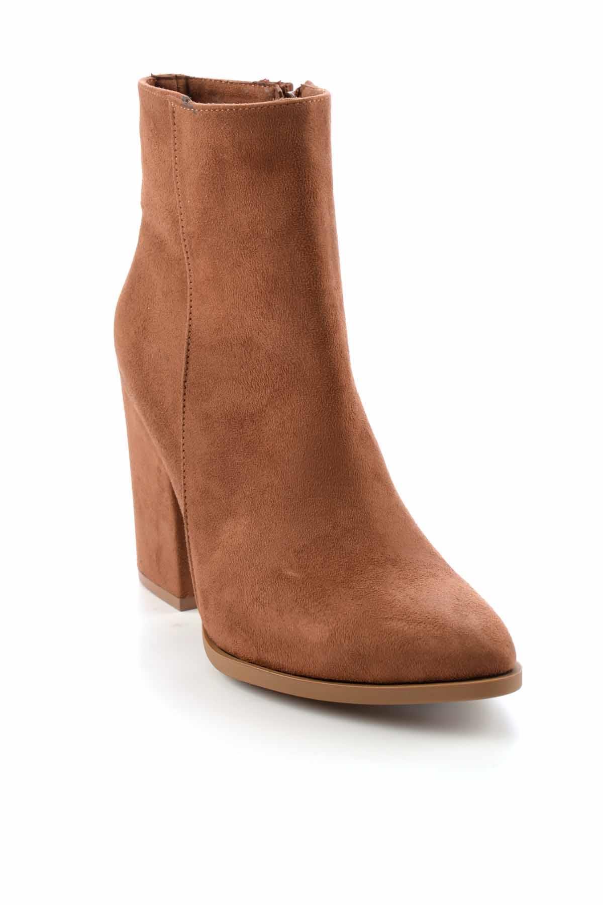 Taba Süet  Kadın Bot & Bootie K02527200502