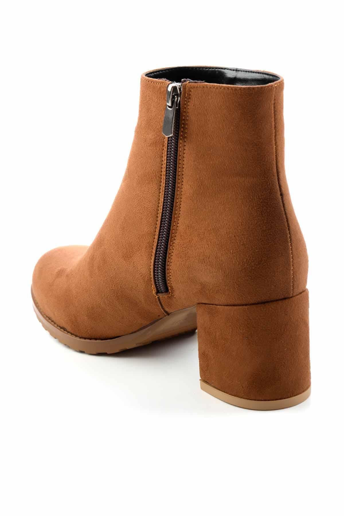 Taba Süet  Kadın Bot & Bootie K02688005602