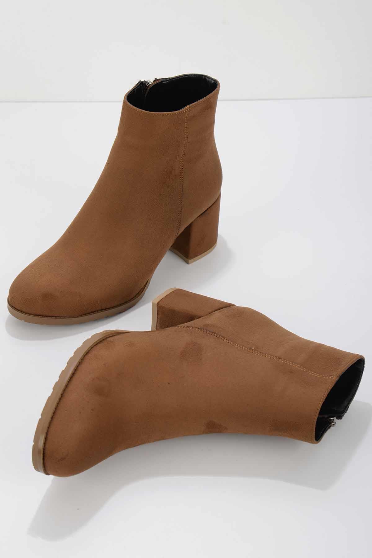 Taba Süet  Kadın Bot & Bootie K02688005602