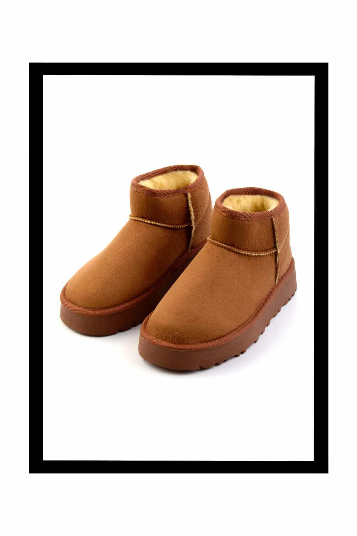 Taba Süet  Kadın Bot & Bootie K02855110002
