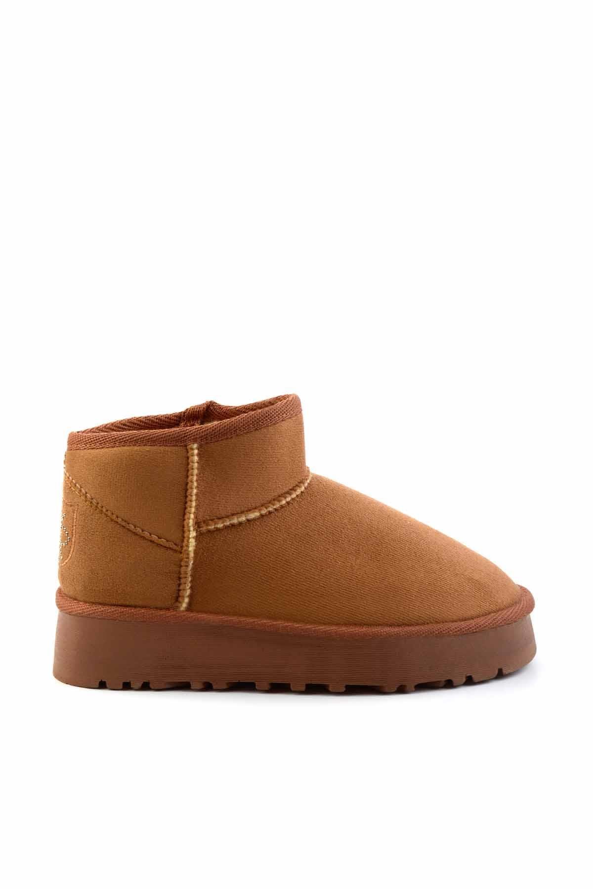 Taba Süet  Kadın Bot & Bootie K02855110002