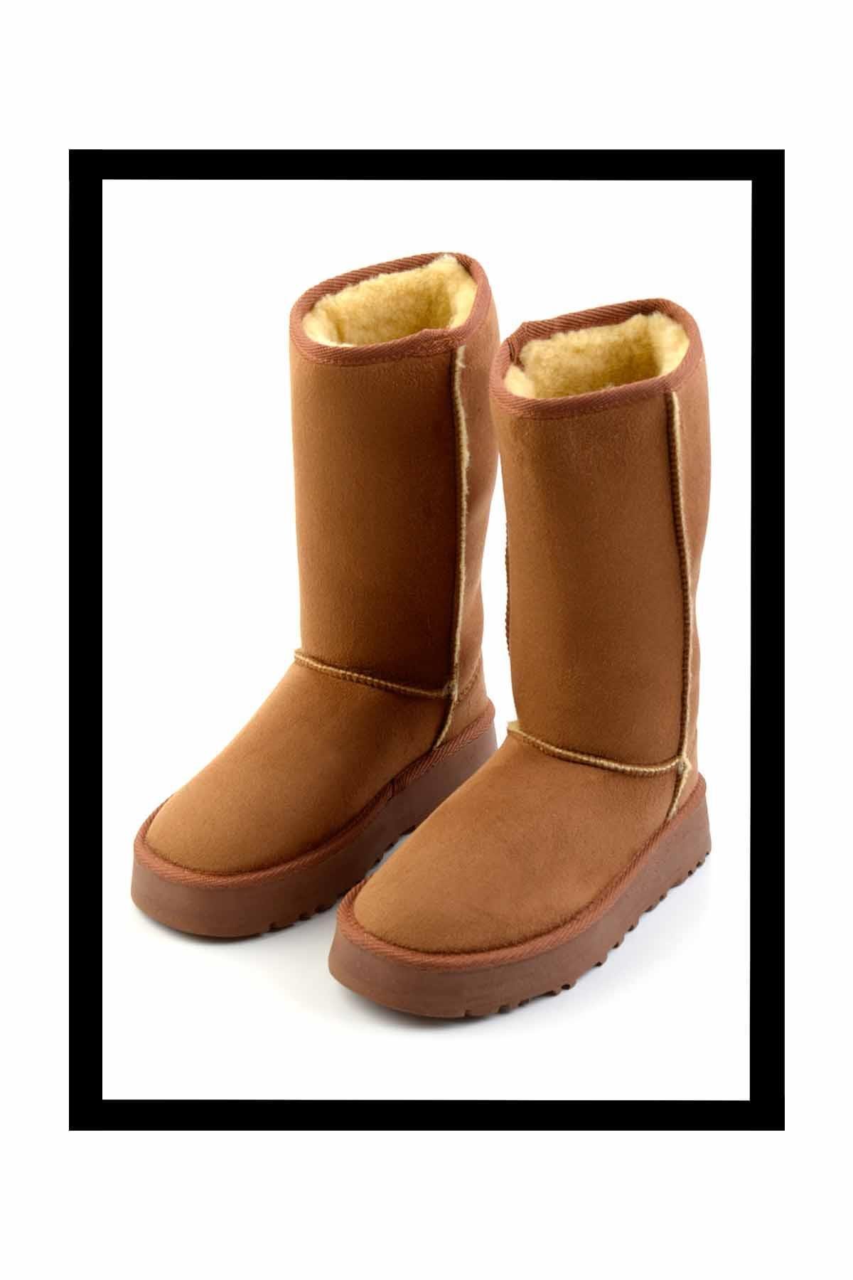 Taba Süet  Kadın Bot & Bootie K02855117002