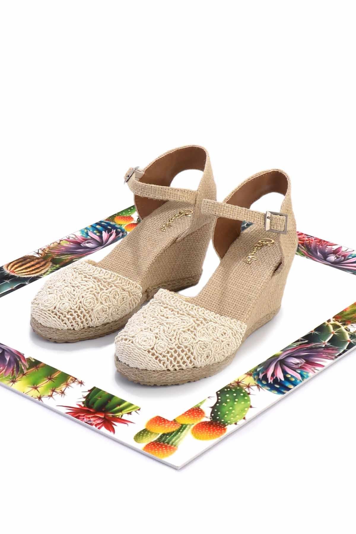 Ten  Kadın Sandalet K05874050316