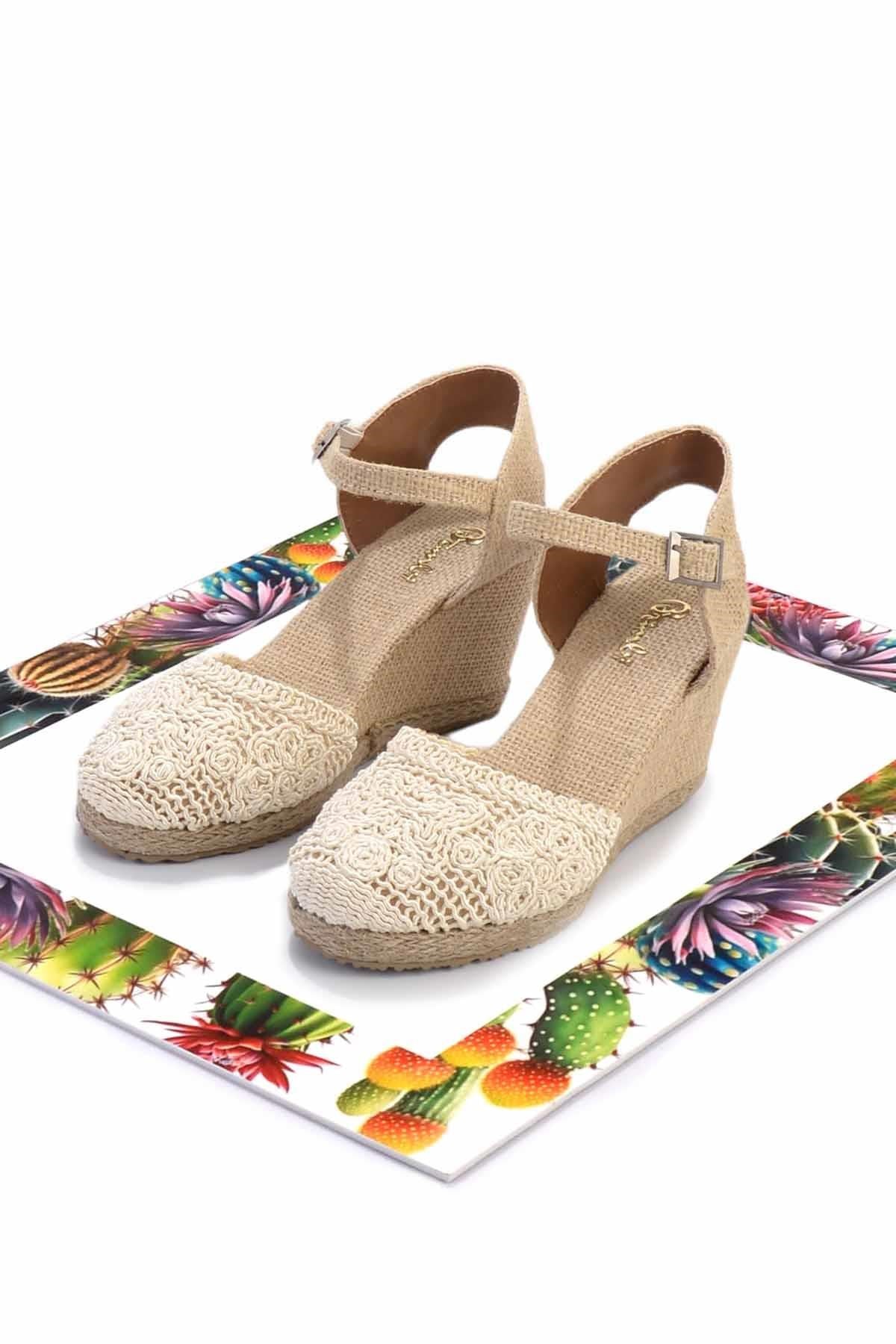 Ten  Kadın Sandalet K05874050316