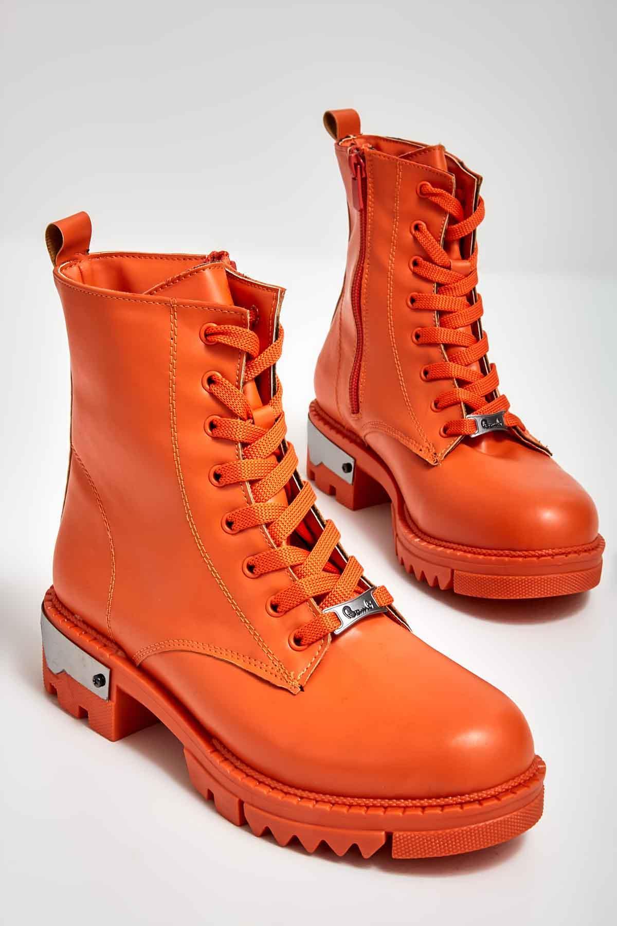 Turuncu  Kadın Bot & Bootie K02703021109