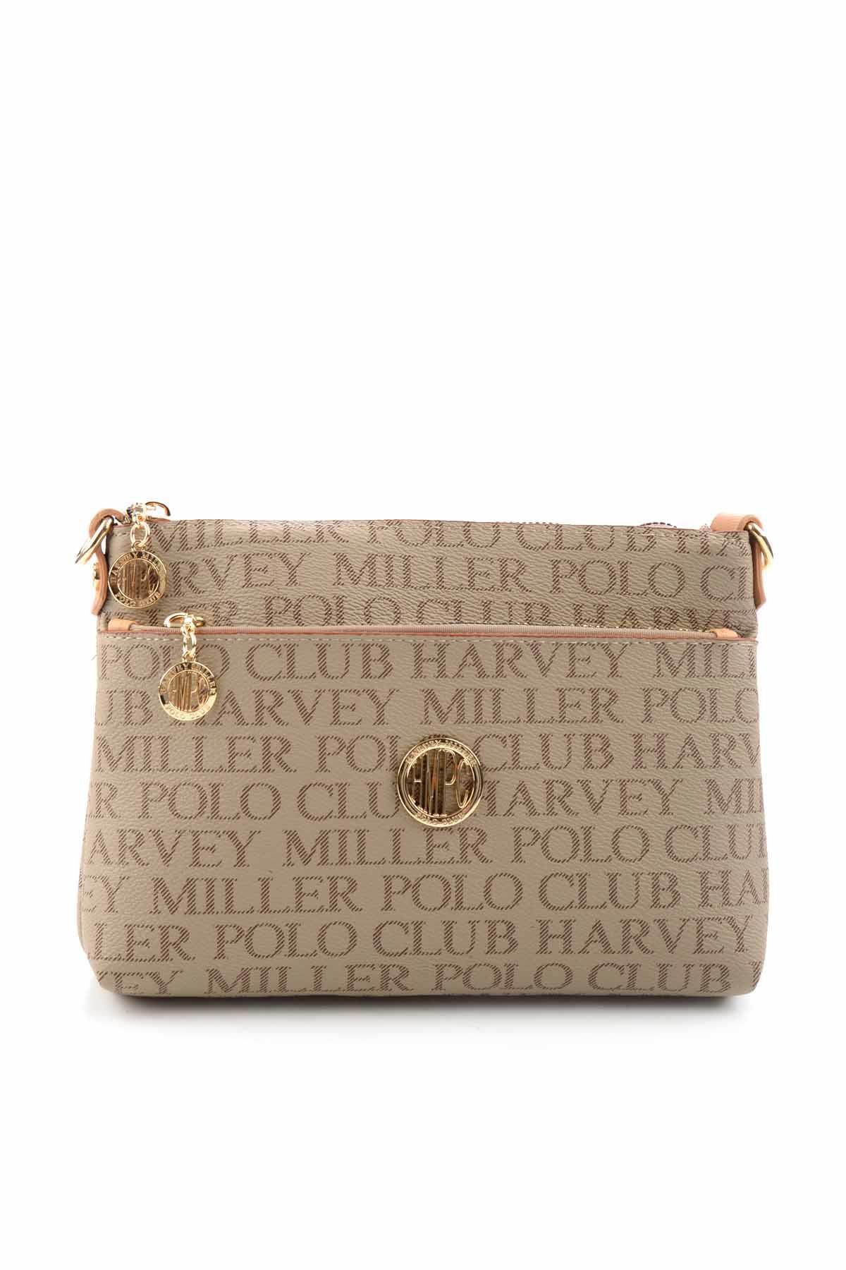 Vizon Baskı Detaylı  Kadın Postacı Çanta C06619502410