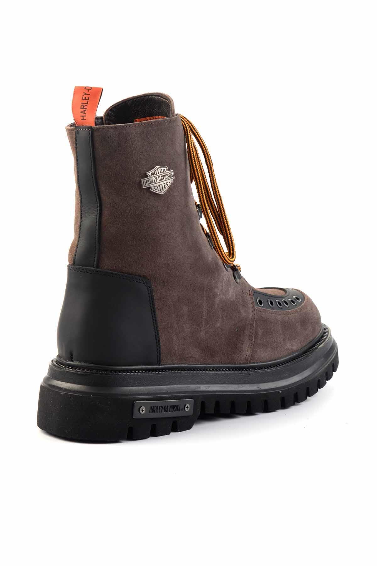 Vizon Hakiki Deri Erkek Bot & Bootie HD1777061902