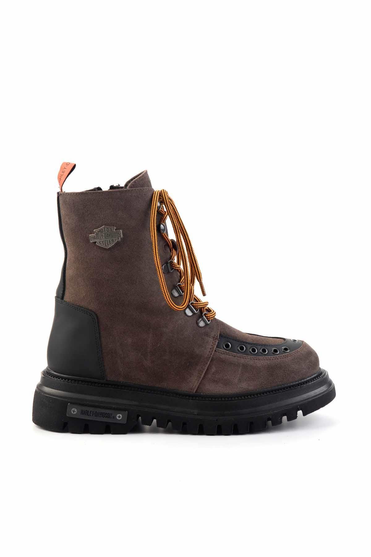 Vizon Hakiki Deri Erkek Bot & Bootie HD1777061902
