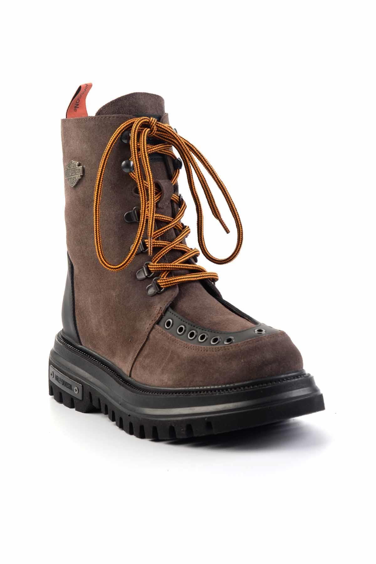 Vizon Hakiki Deri Erkek Bot & Bootie HD1777061902