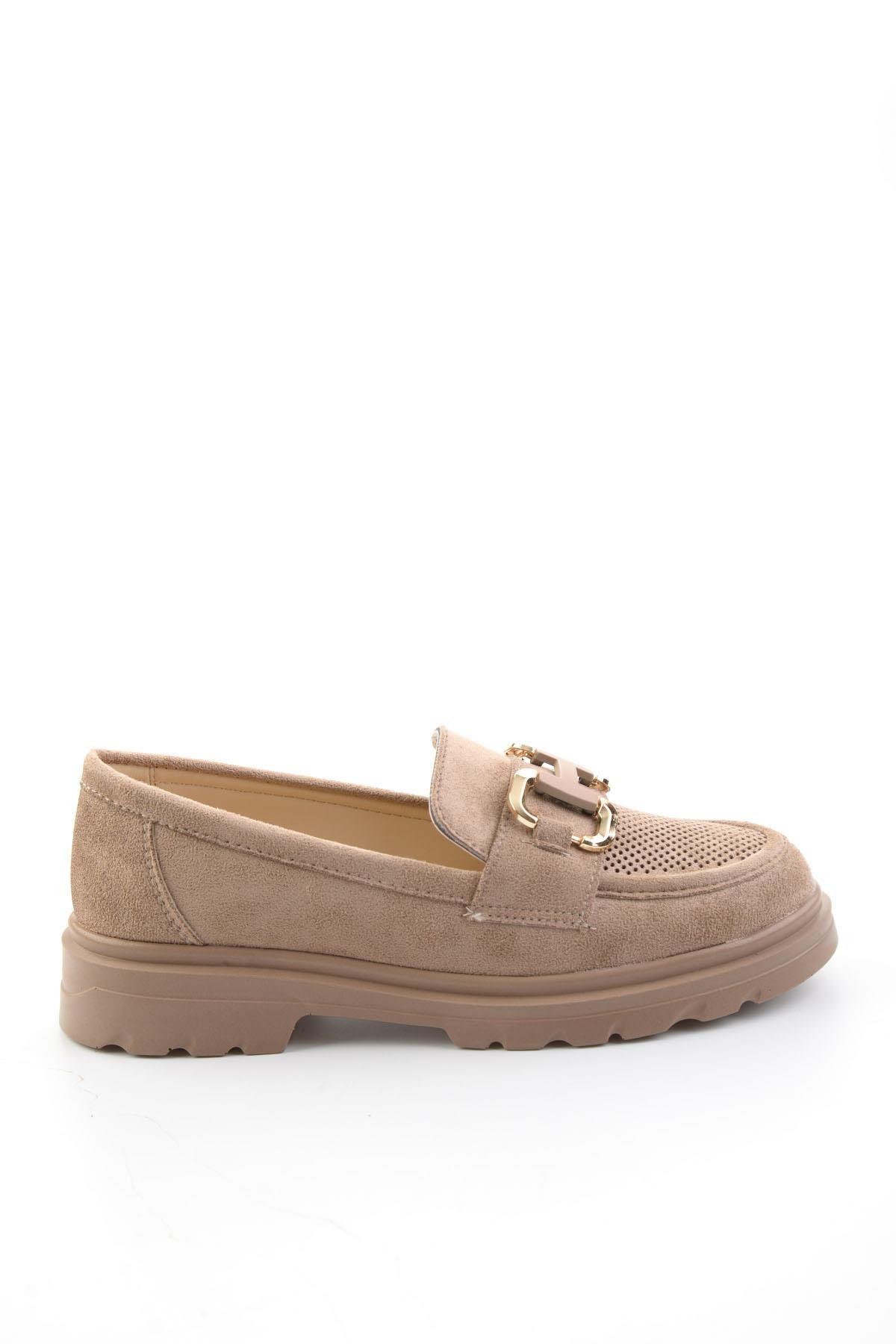 Vizon  Kadın Loafer Ayakkabı K01536104772