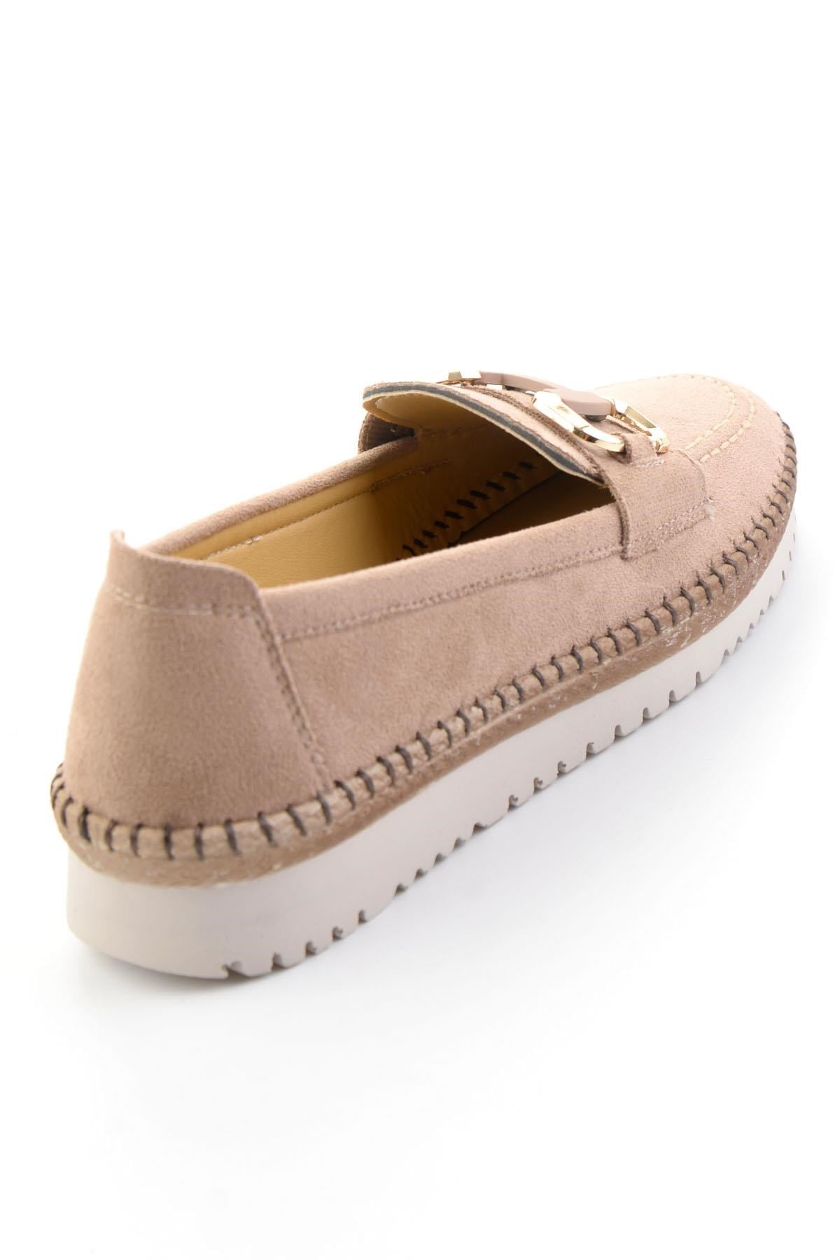 Vizon  Kadın Loafer Ayakkabı K01536194072