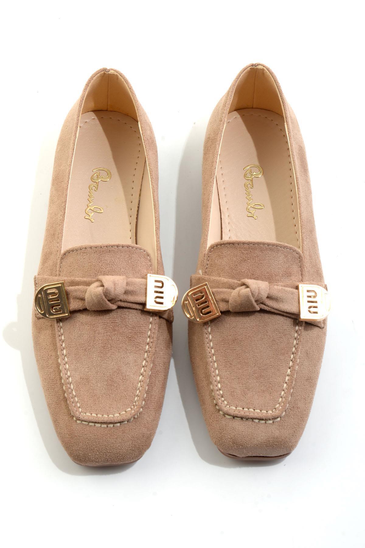 Vizon  Kadın Loafer Ayakkabı K01641022472