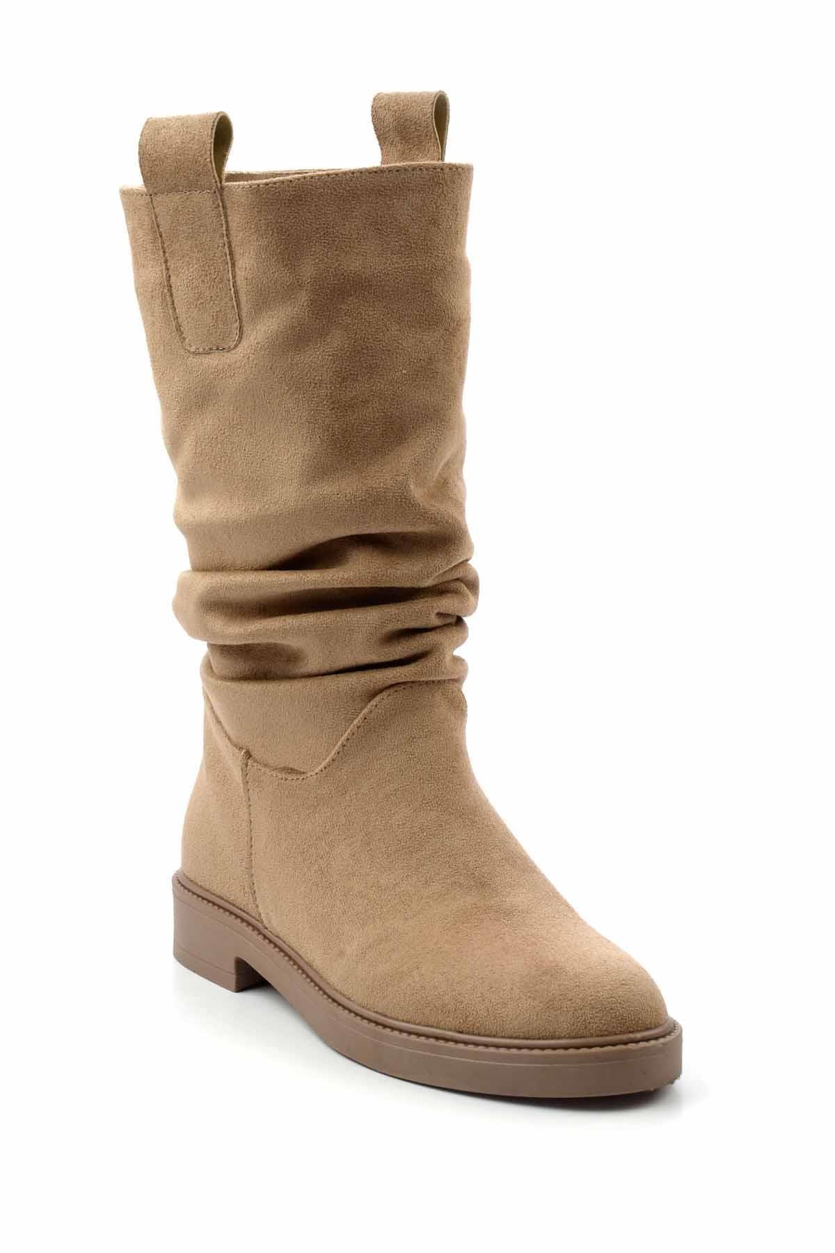 Vizon Süet  Kadın Bot & Bootie K02828061002