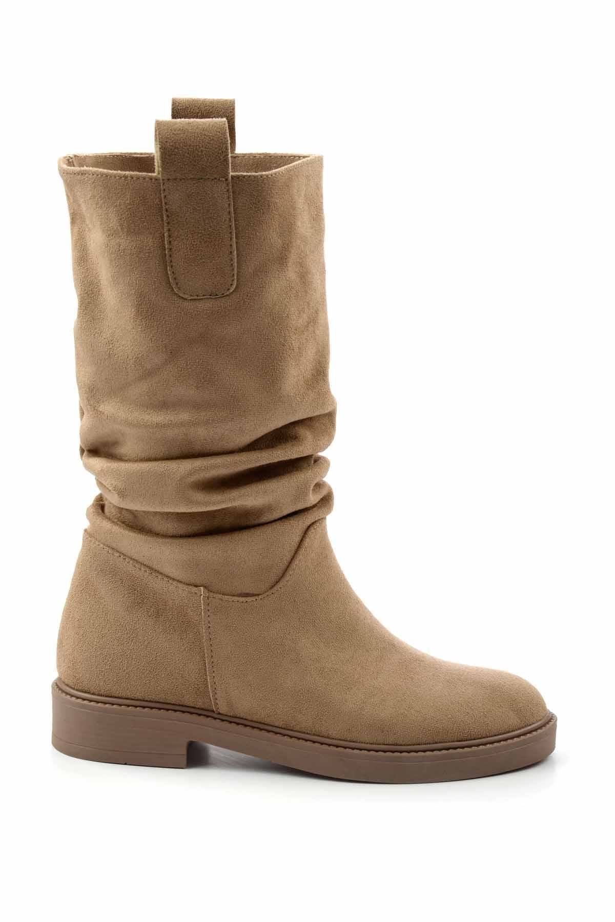 Vizon Süet  Kadın Bot & Bootie K02828061002