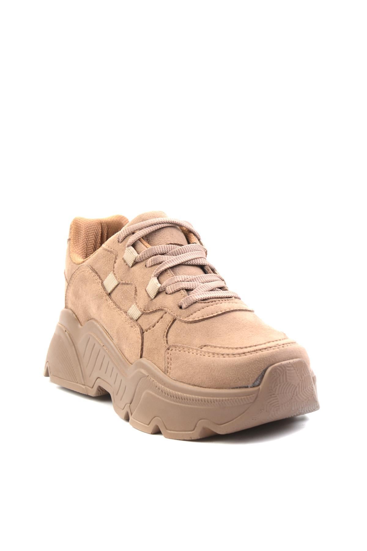 Vizon Süet  Kadın Sneaker K01876011065