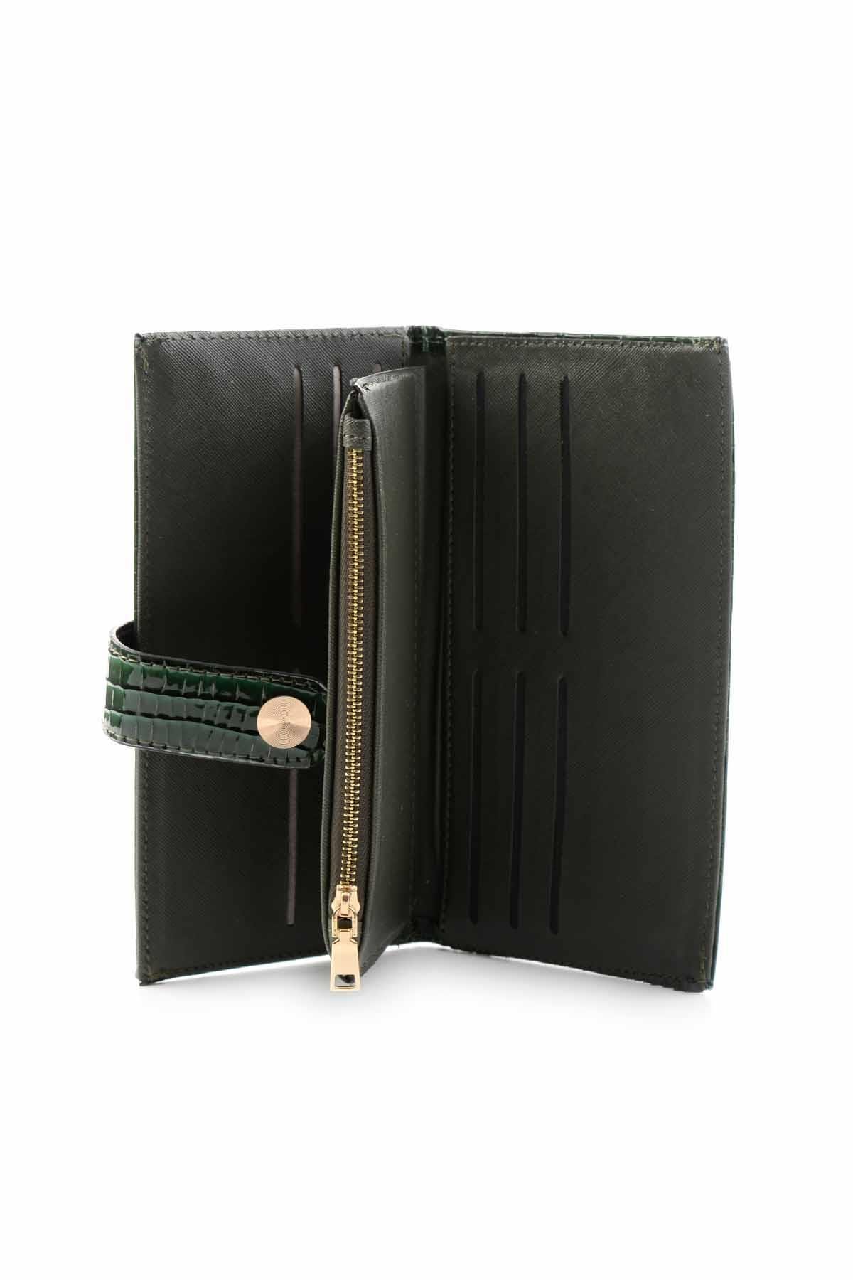 Yeşil  Kadın Cüzdan 