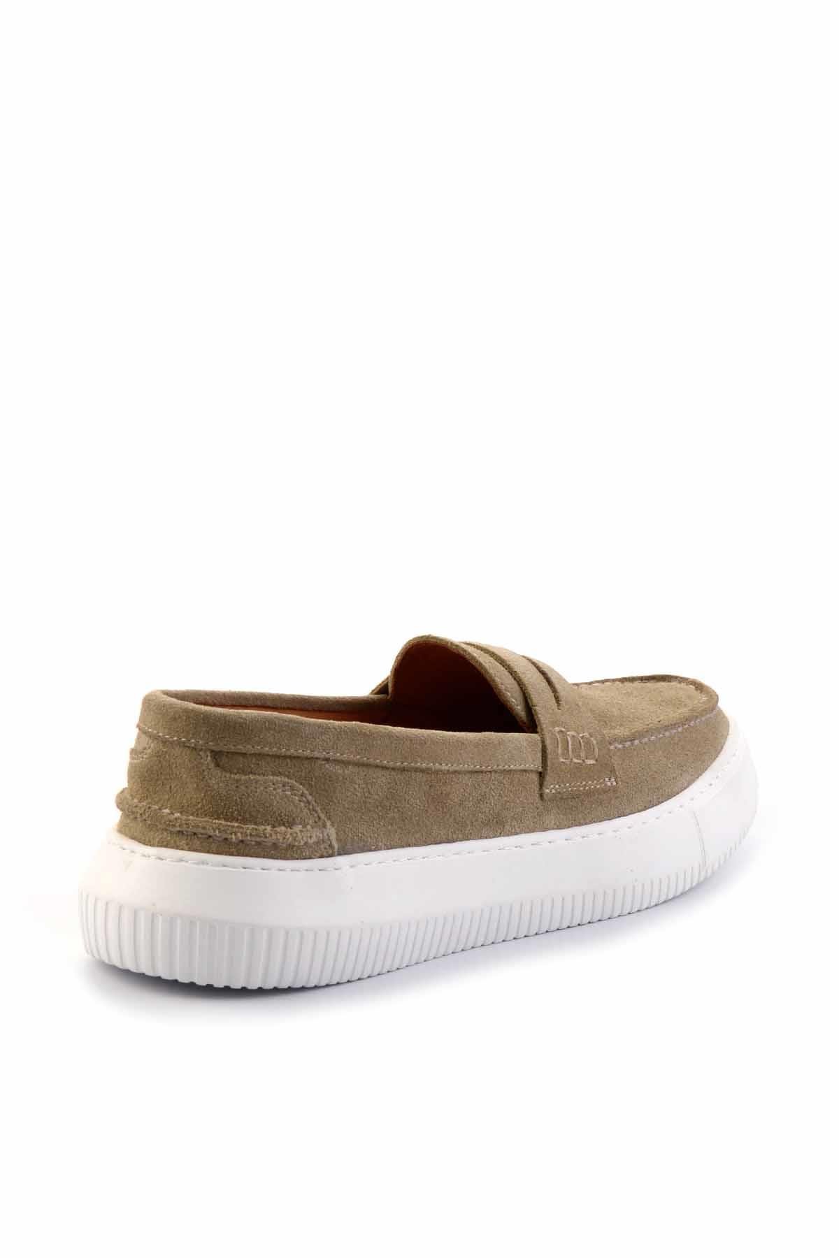Yeşil Leather Erkek Casual Ayakkabı E01442000102